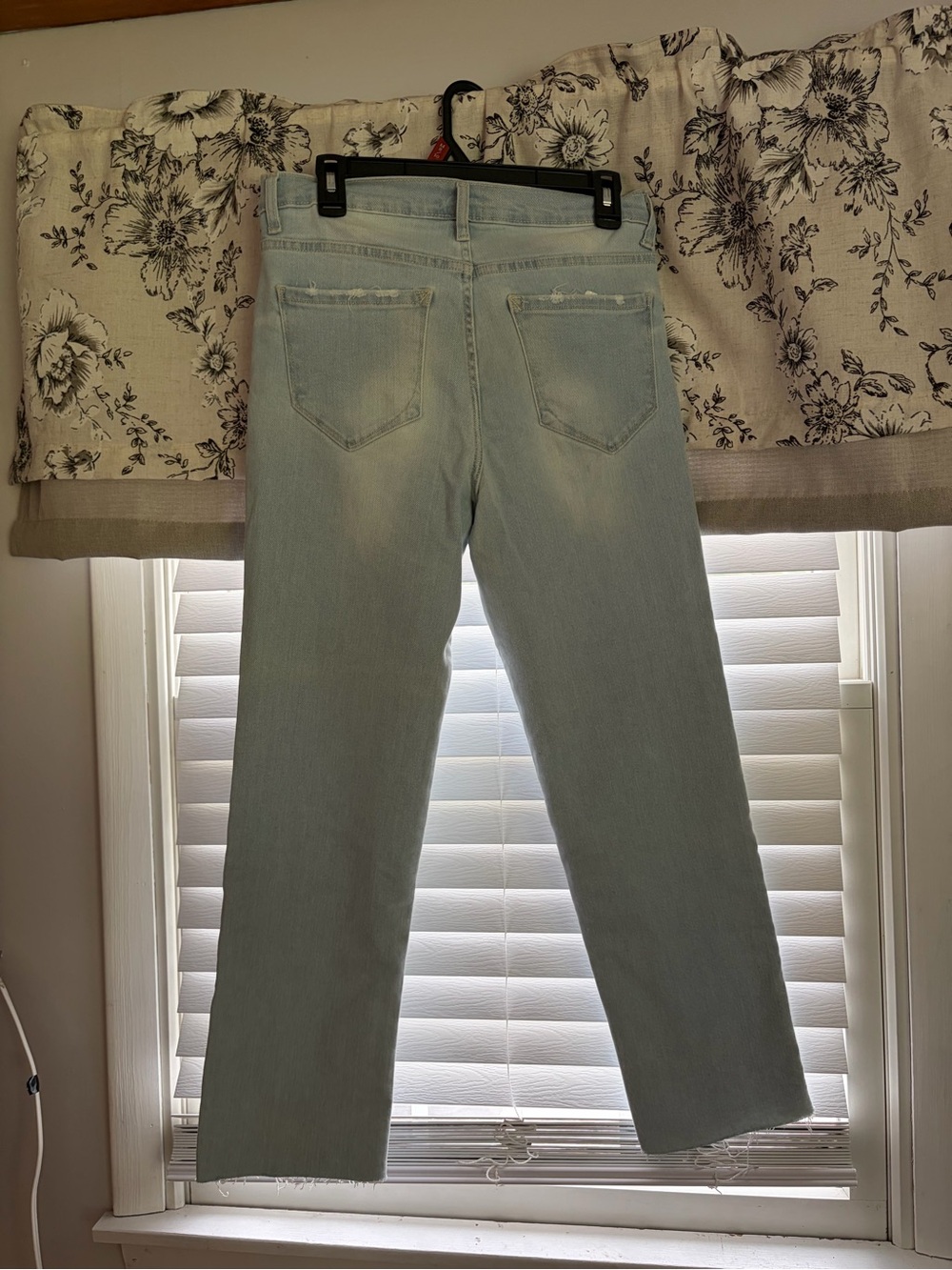 kenzie Light Blue Straight Leg Women's Jeans
